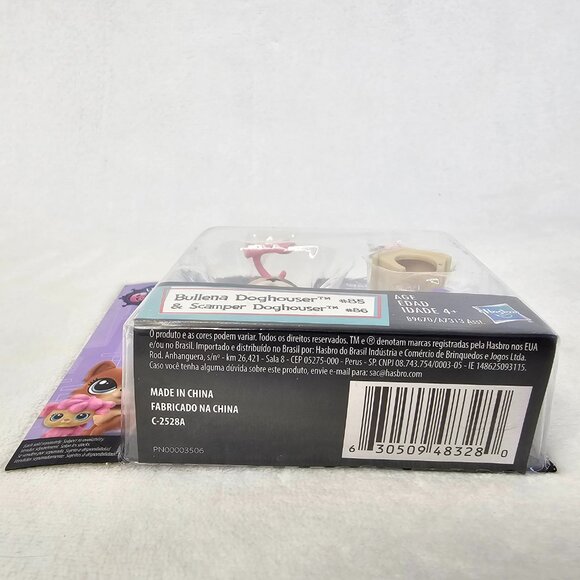 Hasbro Littlest Pet Shop Pet Pairs #85 Bullena Doghouser Bulldog #86 Scamper - Picture 7 of 7